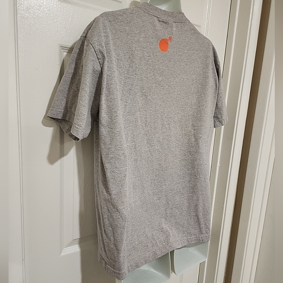 Vintage The Hundreds Adam Bomb Fire Men's T-Shirt Gray Size XLarge - Picture 9 of 10